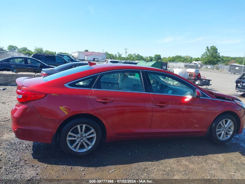 2016 Hyundai Sonata Se VIN: 5NPE24AF6GH291952 Lot: 39777366