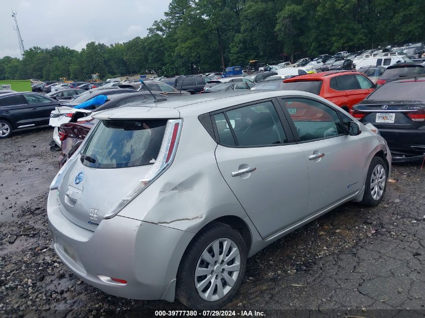 2013 Nissan Leaf S VIN: 1N4AZ0CP2DC416791 Lot: 39777380