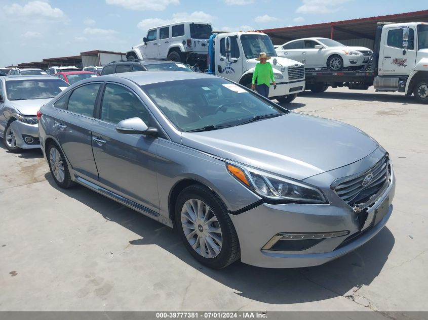 2015 Hyundai Sonata Limited VIN: 5NPE34AF1FH031258 Lot: 39777381