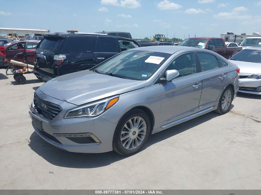 5NPE34AF1FH031258 2015 HYUNDAI SONATA - Image 2