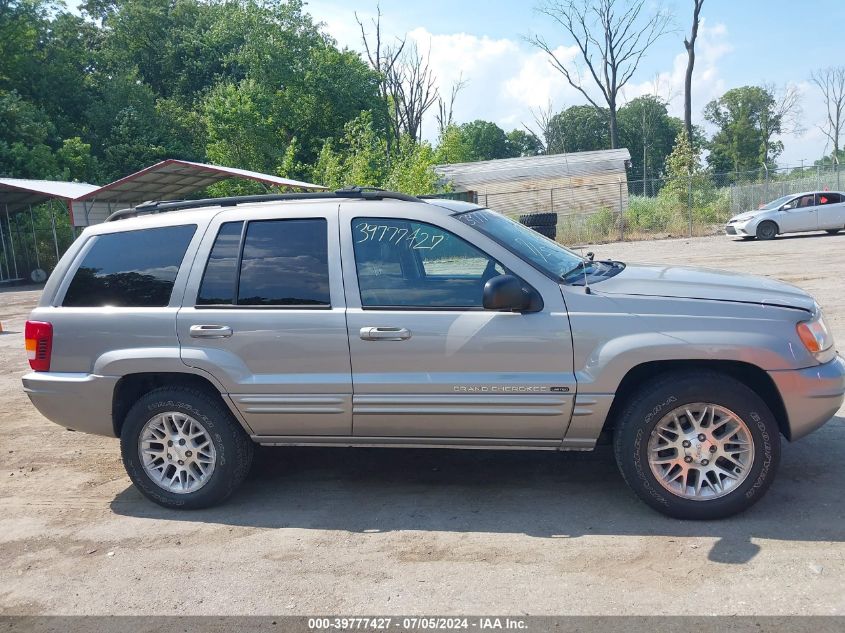 2002 Jeep Grand Cherokee Limited VIN: 1J4GW58N92C100913 Lot: 39777427