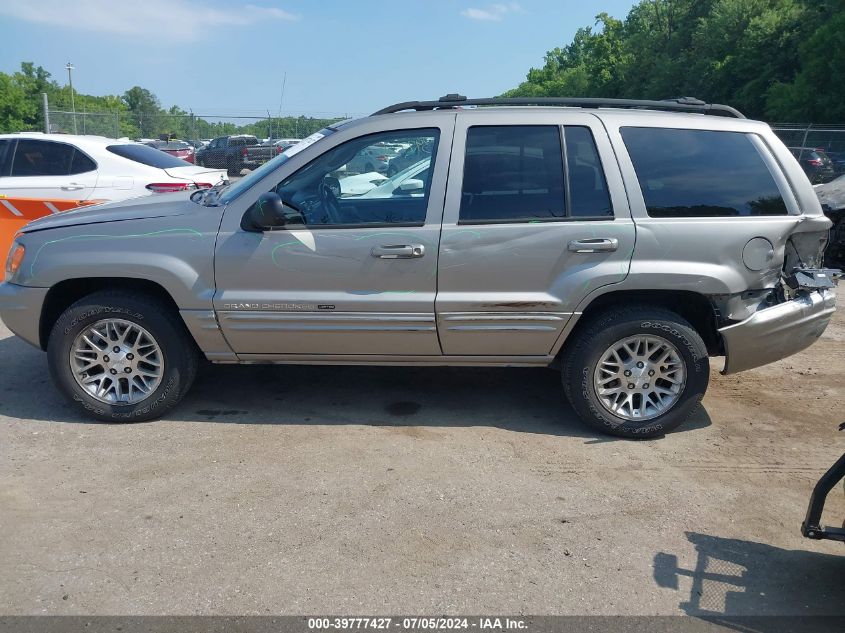 2002 Jeep Grand Cherokee Limited VIN: 1J4GW58N92C100913 Lot: 39777427