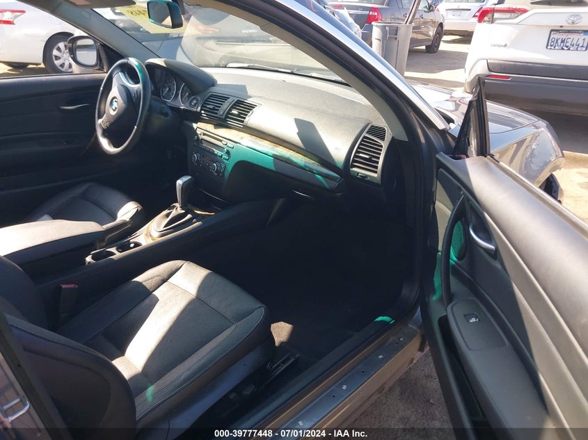 2012 BMW 128I VIN: WBAUP9C53CVL91013 Lot: 39777448