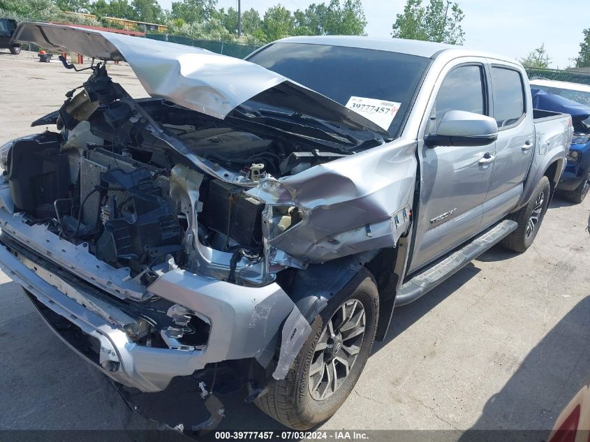 2020 Toyota Tacoma Double Cab/Sr/Sr5/Trd Spo VIN: 5TFCZ5AN1LX220768 Lot: 39777457