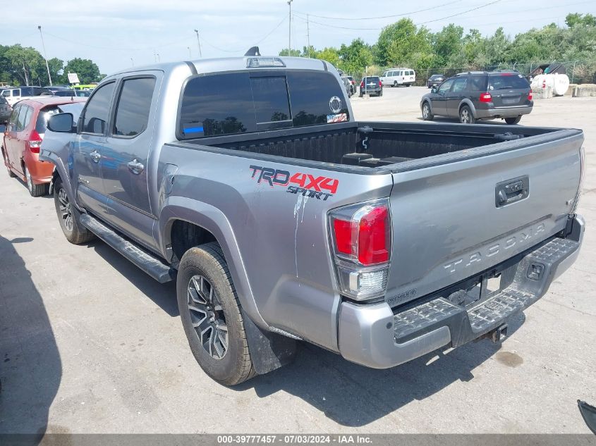 2020 Toyota Tacoma Double Cab/Sr/Sr5/Trd Spo VIN: 5TFCZ5AN1LX220768 Lot: 39777457