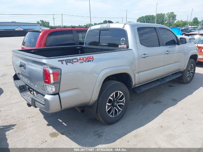 2020 Toyota Tacoma Double Cab/Sr/Sr5/Trd Spo VIN: 5TFCZ5AN1LX220768 Lot: 39777457