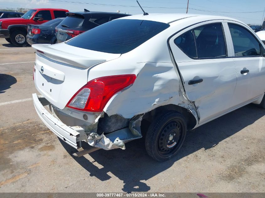 2018 Nissan Versa 1.6 S+ VIN: 3N1CN7AP9JL814013 Lot: 39777467