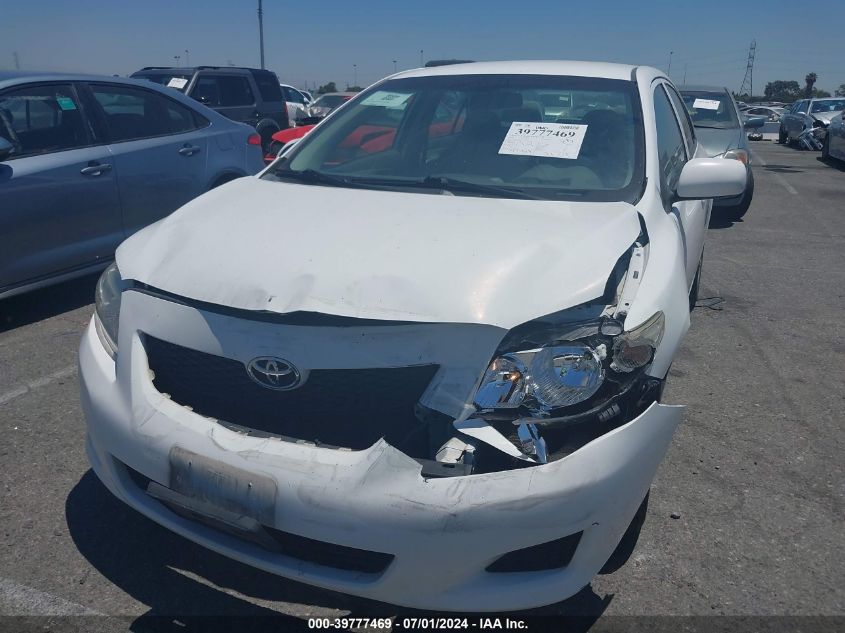 2010 Toyota Corolla Le VIN: 2T1BU4EE5AC503782 Lot: 39777469