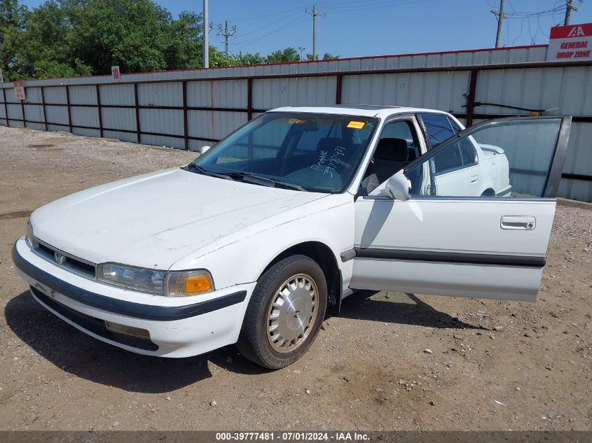 1991 Honda Accord Ex/Ex-R VIN: 1HGCB7663MA119349 Lot: 39777481