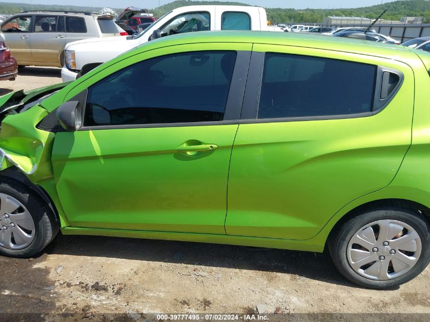 2016 Chevrolet Spark Ls Cvt VIN: KL8CB6SA8GC625666 Lot: 39777495