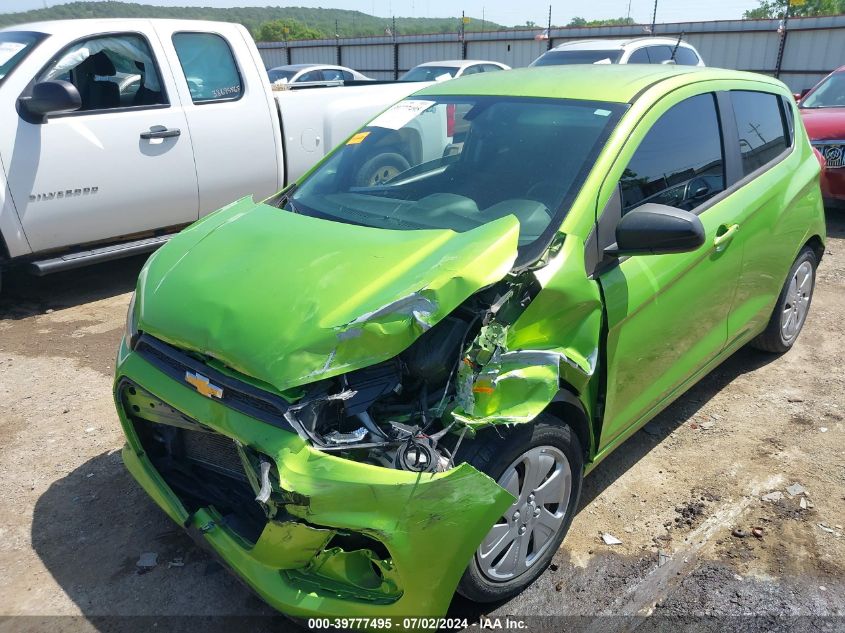 2016 Chevrolet Spark Ls Cvt VIN: KL8CB6SA8GC625666 Lot: 39777495