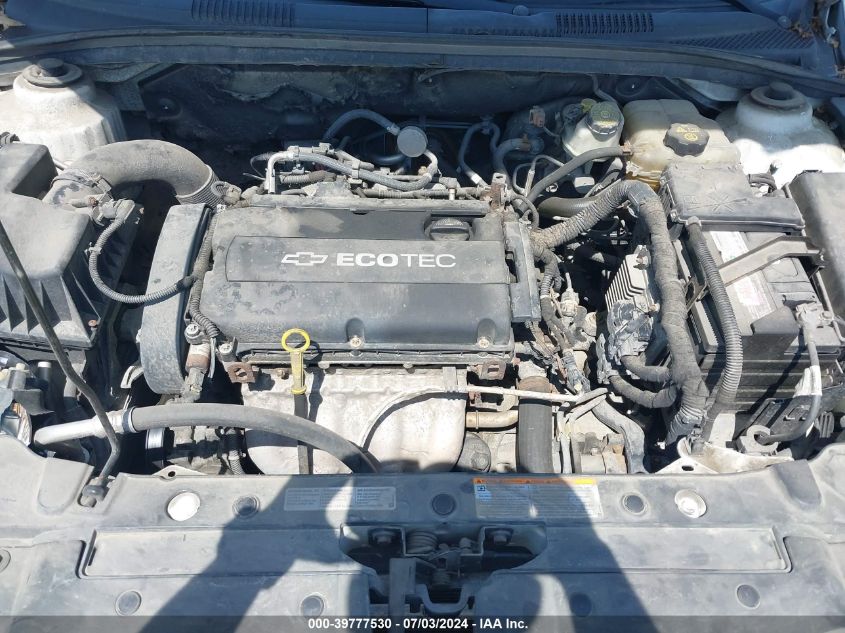 2011 Chevrolet Cruze Ls VIN: 1G1PC5SH6B7204522 Lot: 39777530