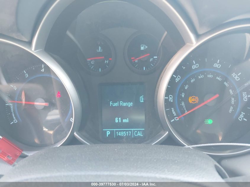 2011 Chevrolet Cruze Ls VIN: 1G1PC5SH6B7204522 Lot: 39777530