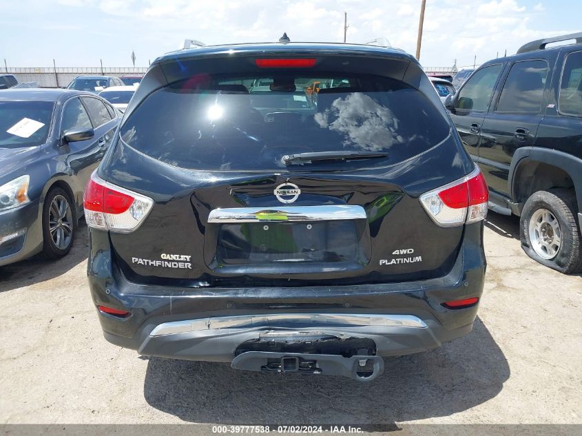 2014 Nissan Pathfinder Platinum VIN: 5N1AR2MM0EC731242 Lot: 39777538