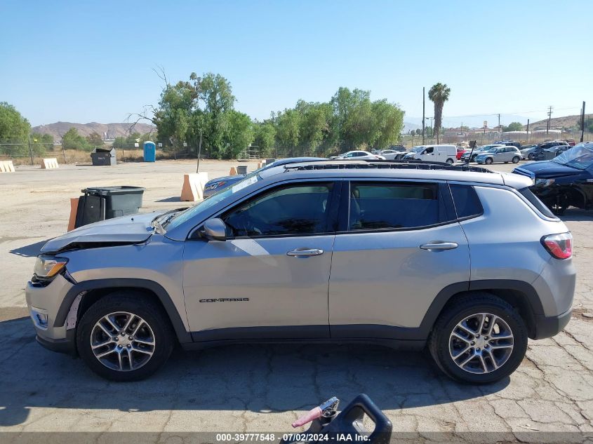 2018 Jeep Compass Sun And Wheel Fwd VIN: 3C4NJCBBXJT500335 Lot: 39777548