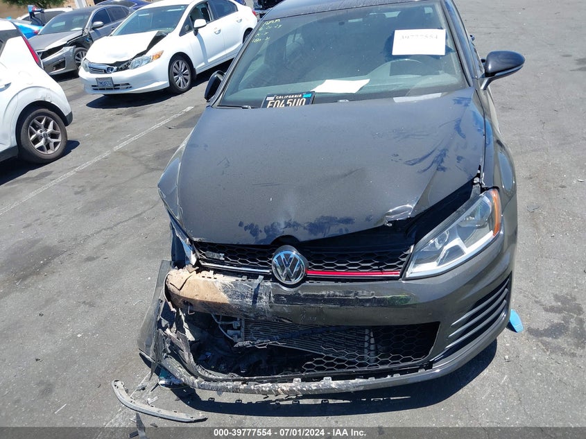 2015 VOLKSWAGEN GOLF GTI 2.0T S 4-DOOR - 3VW4T7AU6FM008691