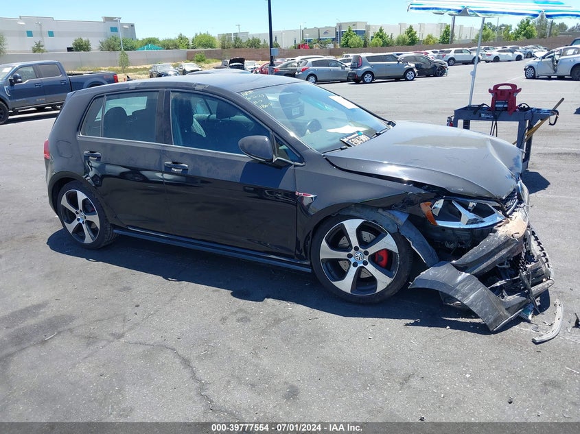 2015 VOLKSWAGEN GOLF GTI 2.0T S 4-DOOR - 3VW4T7AU6FM008691