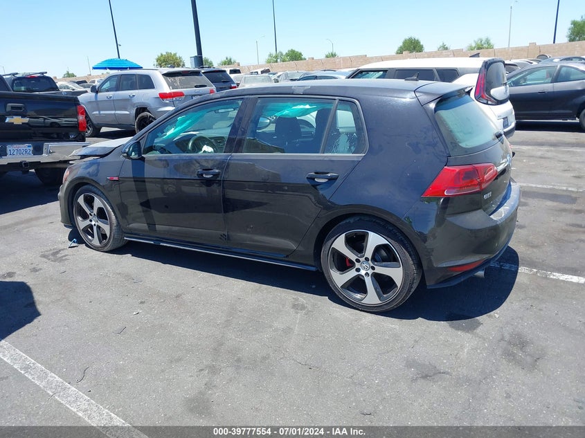 2015 VOLKSWAGEN GOLF GTI 2.0T S 4-DOOR - 3VW4T7AU6FM008691