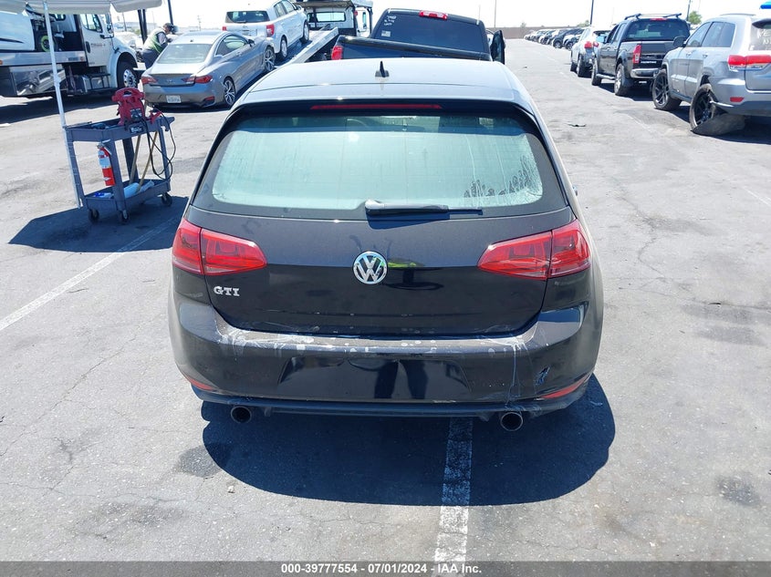 2015 VOLKSWAGEN GOLF GTI 2.0T S 4-DOOR - 3VW4T7AU6FM008691