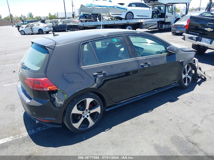 2015 VOLKSWAGEN GOLF GTI 2.0T S 4-DOOR - 3VW4T7AU6FM008691