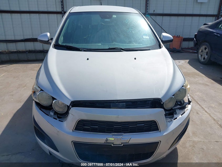 2012 Chevrolet Sonic 2Lt VIN: 1G1JC6SH4C4134999 Lot: 39777555