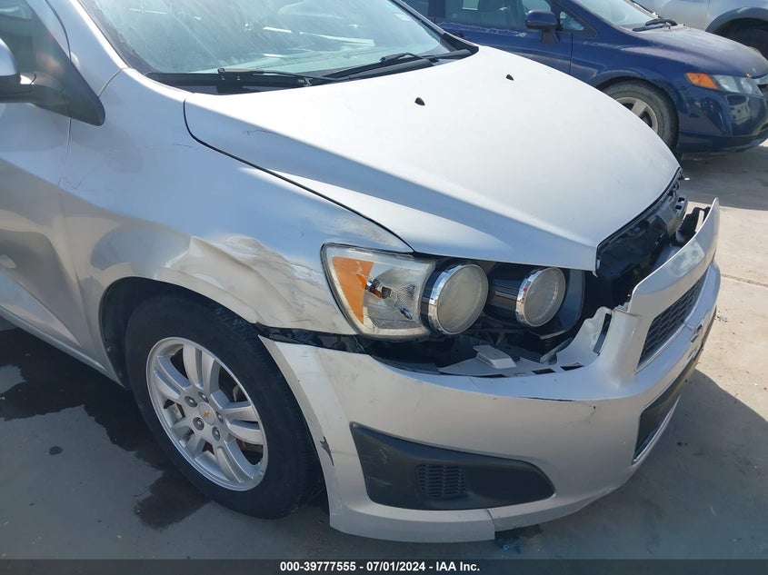 2012 Chevrolet Sonic 2Lt VIN: 1G1JC6SH4C4134999 Lot: 39777555