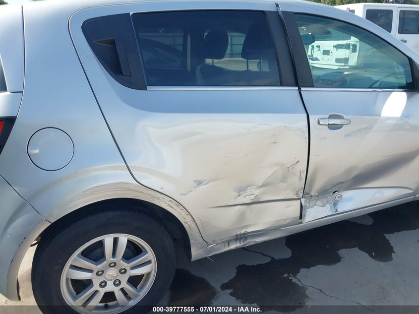 2012 Chevrolet Sonic 2Lt VIN: 1G1JC6SH4C4134999 Lot: 39777555