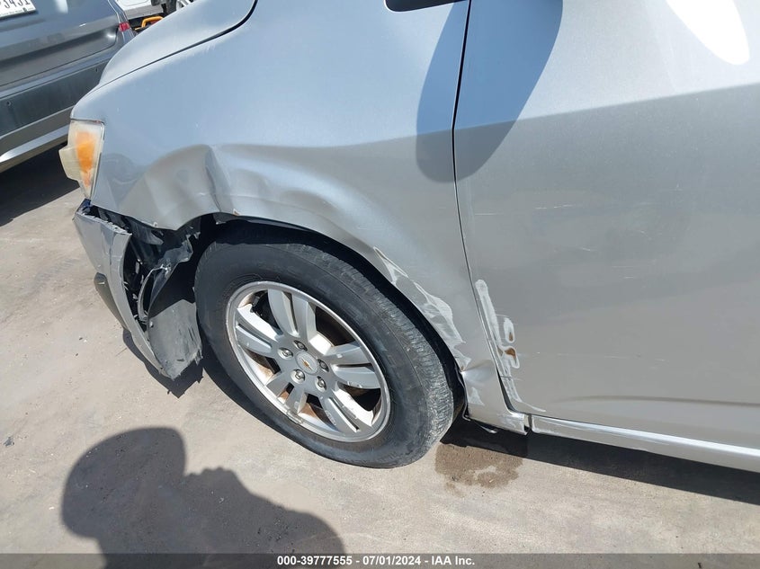 2012 Chevrolet Sonic 2Lt VIN: 1G1JC6SH4C4134999 Lot: 39777555