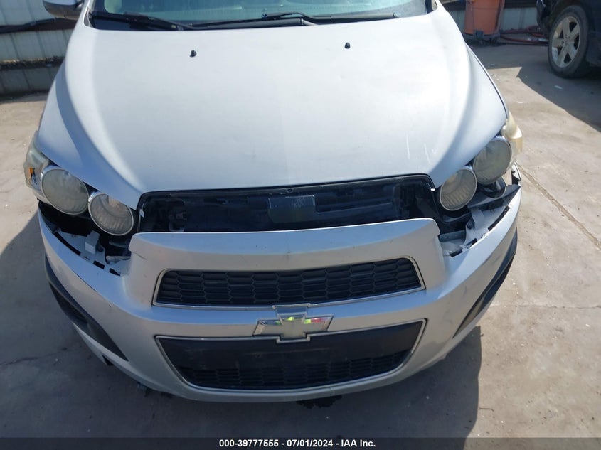 2012 Chevrolet Sonic 2Lt VIN: 1G1JC6SH4C4134999 Lot: 39777555