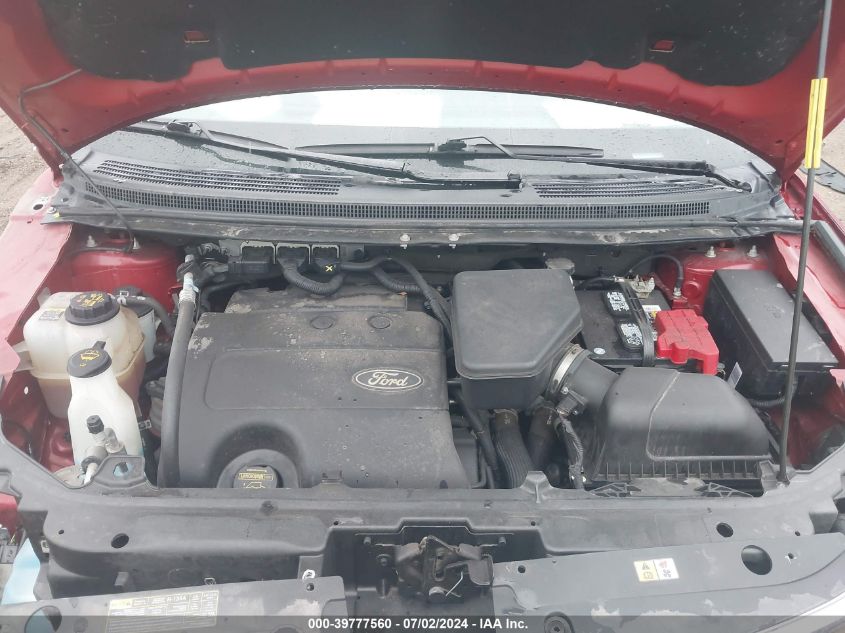 2013 Ford Edge Sel VIN: 2FMDK4JC6DBC92507 Lot: 39777560