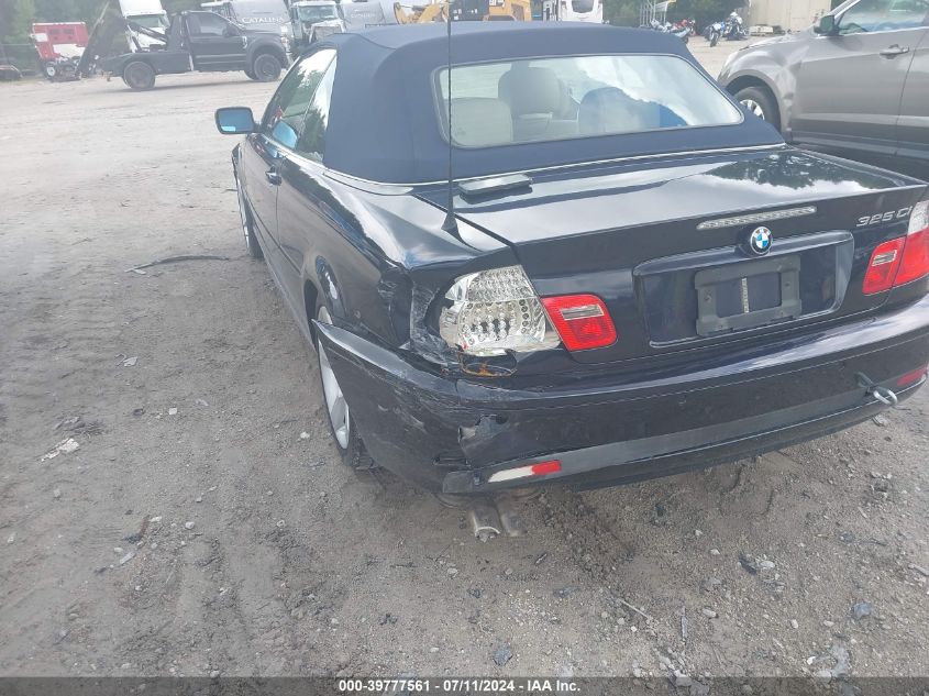 2005 BMW 325Ci VIN: WBABW33435PL35319 Lot: 39777561