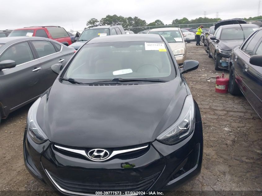 2014 Hyundai Elantra Se VIN: KMHDH4AE2EU217251 Lot: 39777573