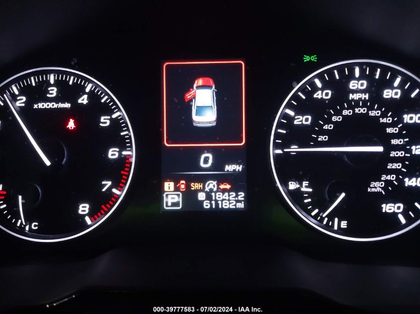 2021 Subaru Legacy Premium VIN: 4S3BWAC68M3015234 Lot: 39777583