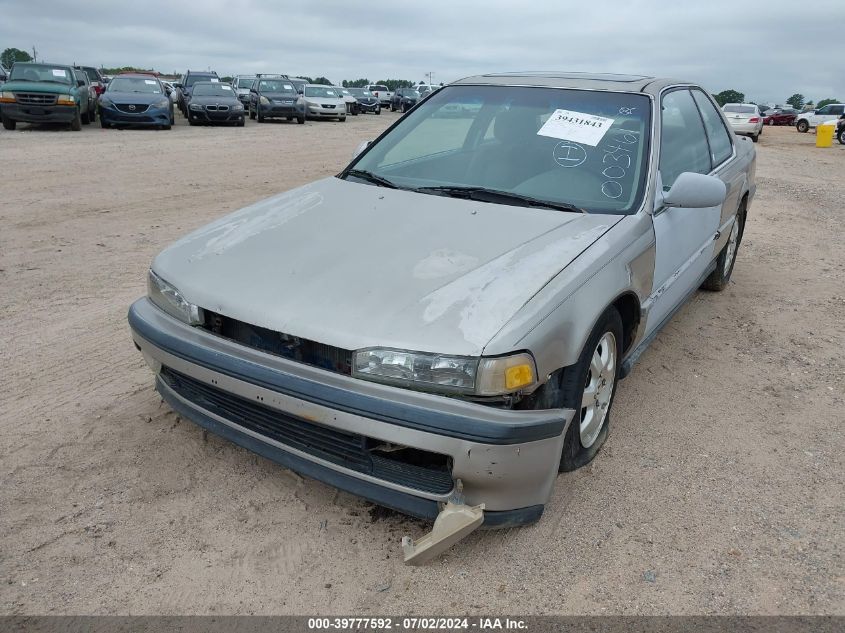 1991 Honda Accord Ex/Ex-R VIN: 1HGCB716XMA003461 Lot: 39777592