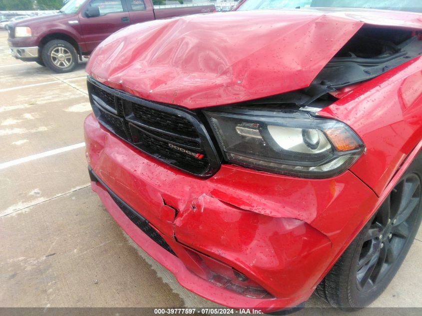 2017 Dodge Durango R/T Awd VIN: 1C4SDJCT7HC615440 Lot: 39777597