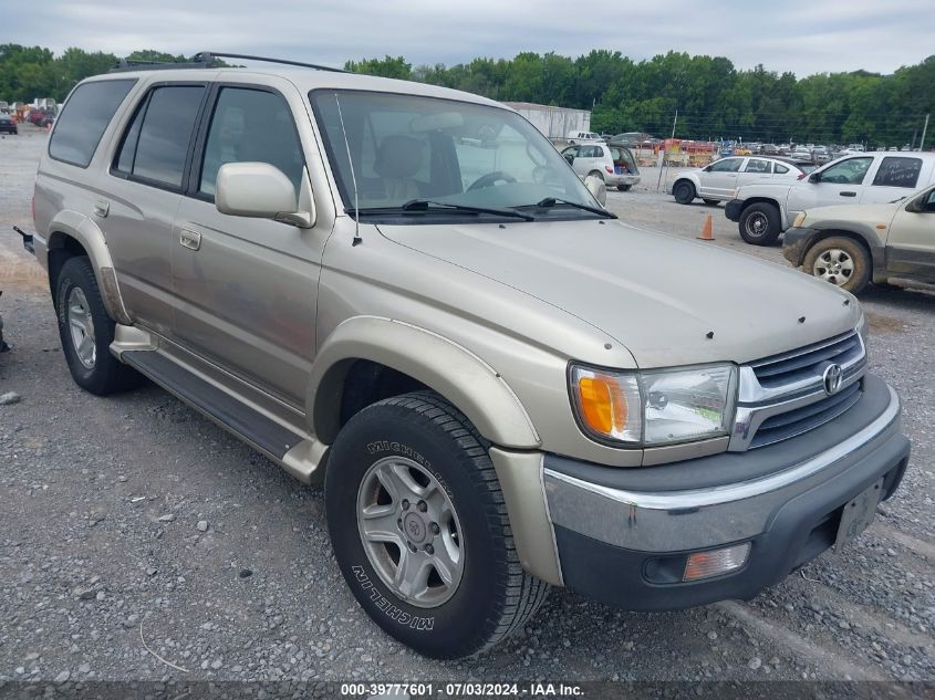 2002 Toyota 4Runner Sr5 V6 VIN: JT3GN86R020249135 Lot: 39777601