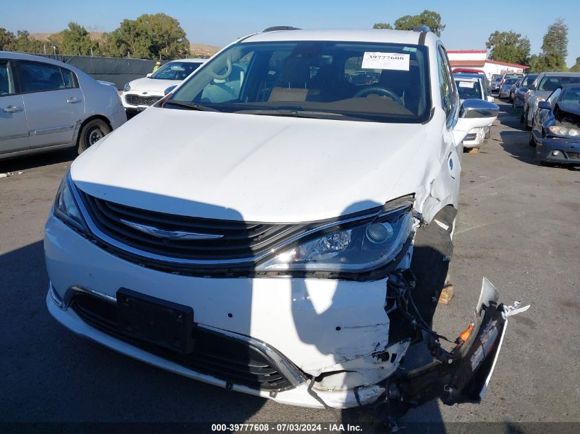 2018 Chrysler Pacifica Hybrid Limited VIN: 2C4RC1N70JR212799 Lot: 39777608