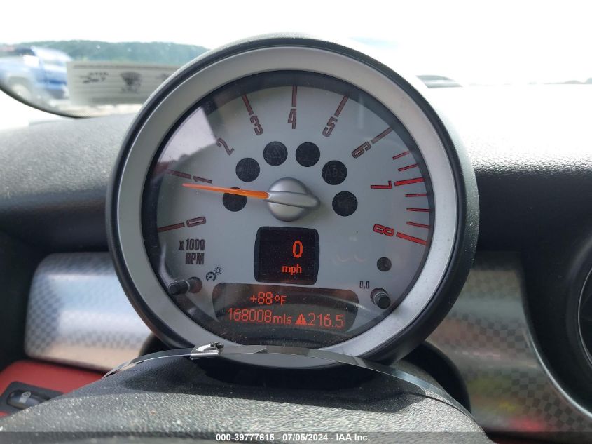 2007 Mini Cooper S VIN: WMWMF73597TT85659 Lot: 39777615