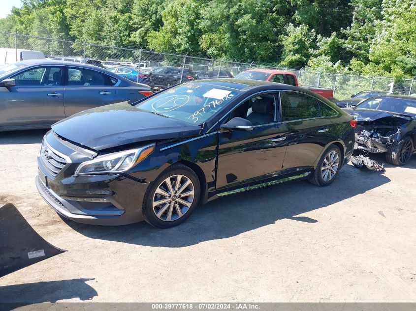 2016 HYUNDAI SONATA SPORT/LIMITED - 5NPE34AF0GH403979