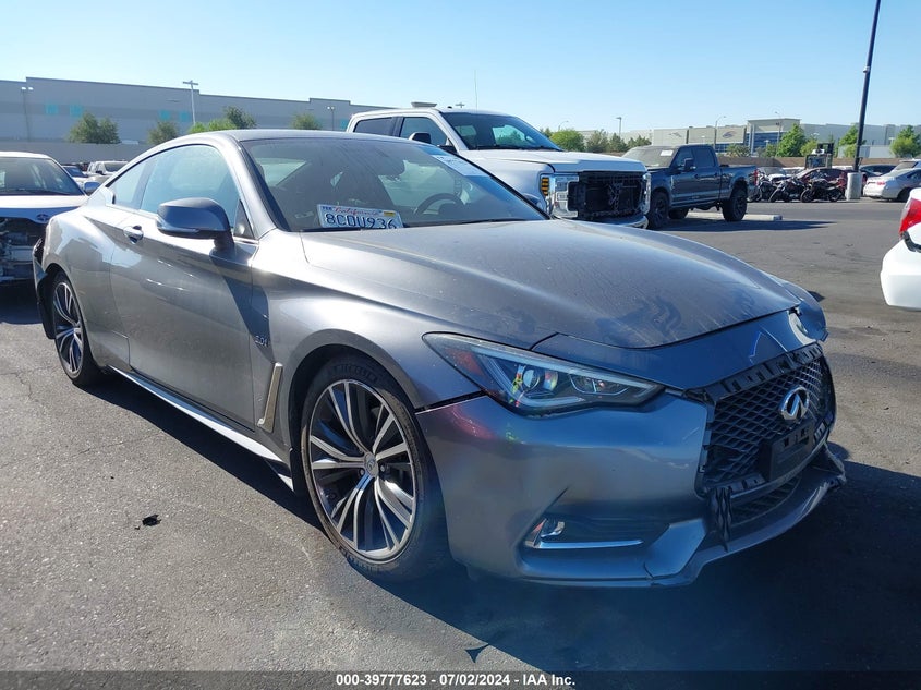 2018 Infiniti Q60 Luxe 300/Sport 300 VIN: JN1EV7EK2JM341360 Lot: 39777623