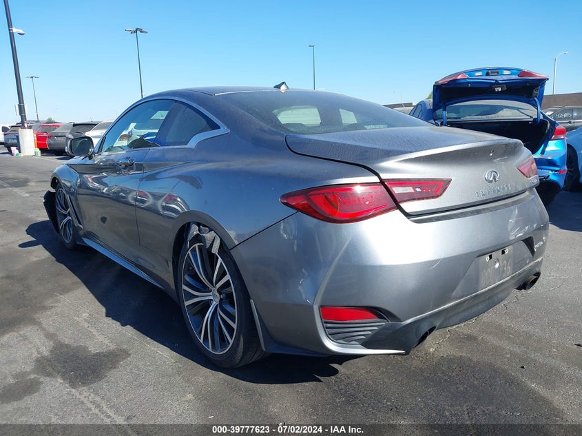 2018 Infiniti Q60 Luxe 300/Sport 300 VIN: JN1EV7EK2JM341360 Lot: 39777623