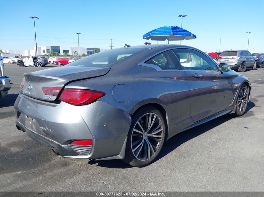 2018 Infiniti Q60 Luxe 300/Sport 300 VIN: JN1EV7EK2JM341360 Lot: 39777623