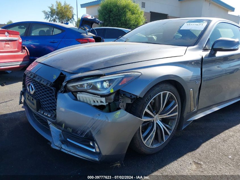 2018 Infiniti Q60 Luxe 300/Sport 300 VIN: JN1EV7EK2JM341360 Lot: 39777623