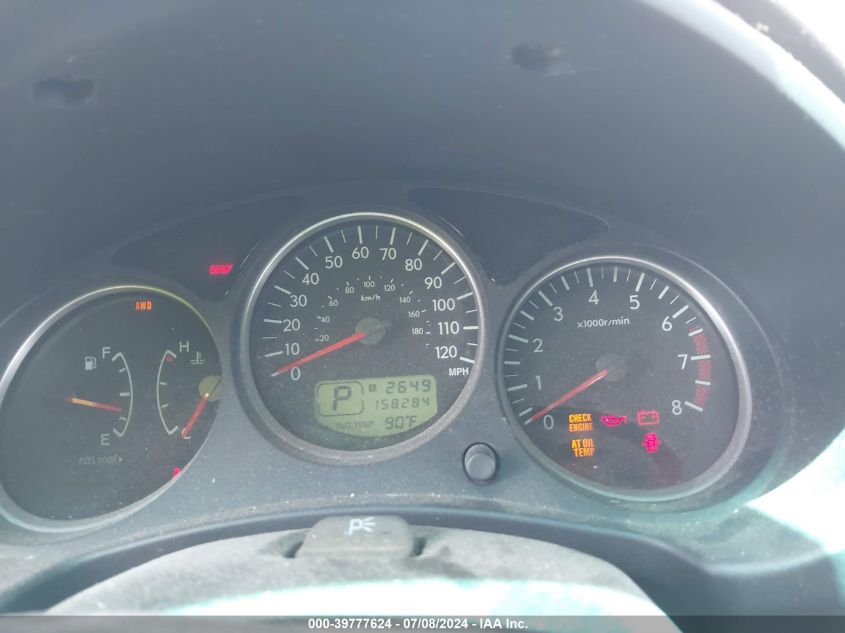 2006 Subaru Forester 2.5X VIN: JF1SG65656H729048 Lot: 39777624