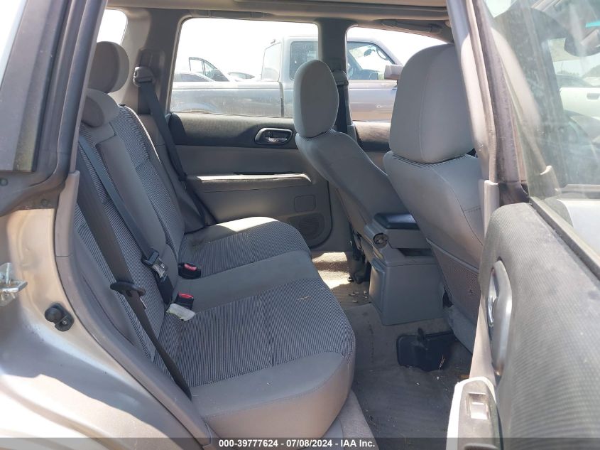 2006 Subaru Forester 2.5X VIN: JF1SG65656H729048 Lot: 39777624