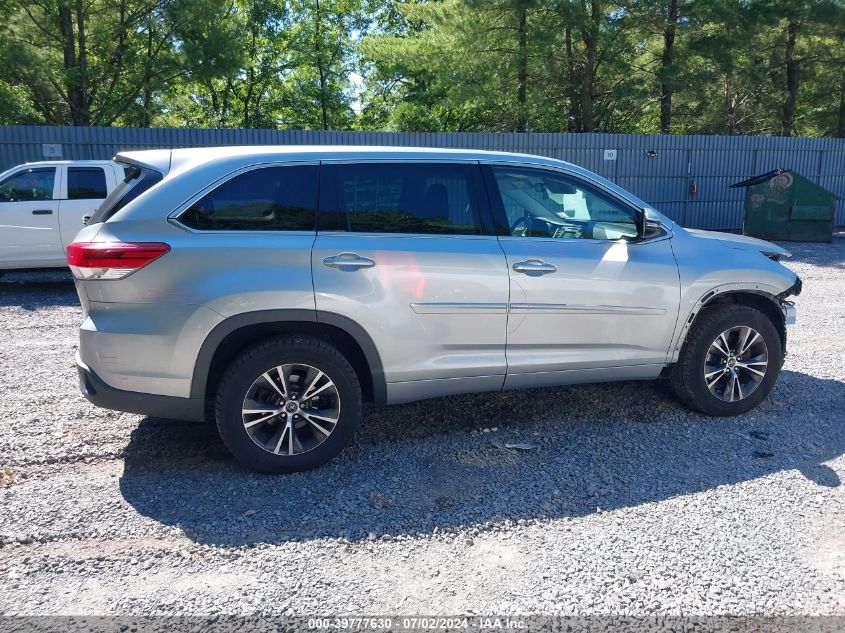 2017 Toyota Highlander Le VIN: 5TDZARFH7HS027260 Lot: 39777630