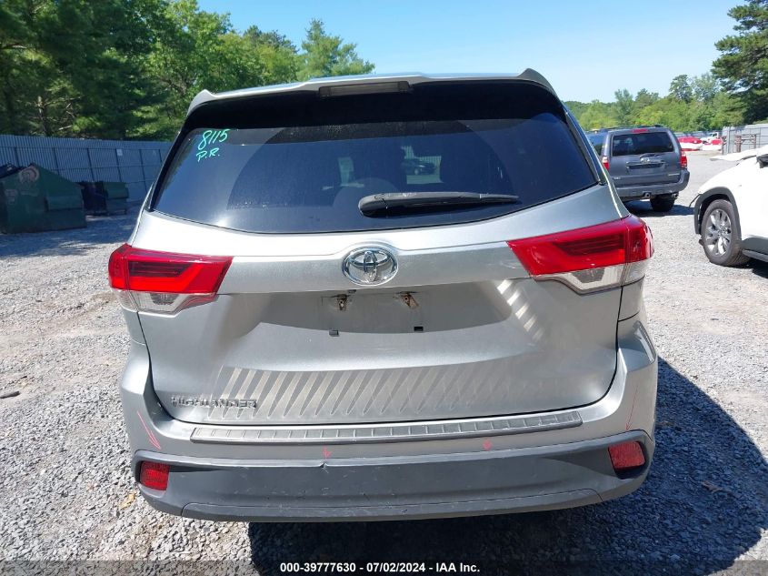 2017 Toyota Highlander Le VIN: 5TDZARFH7HS027260 Lot: 39777630