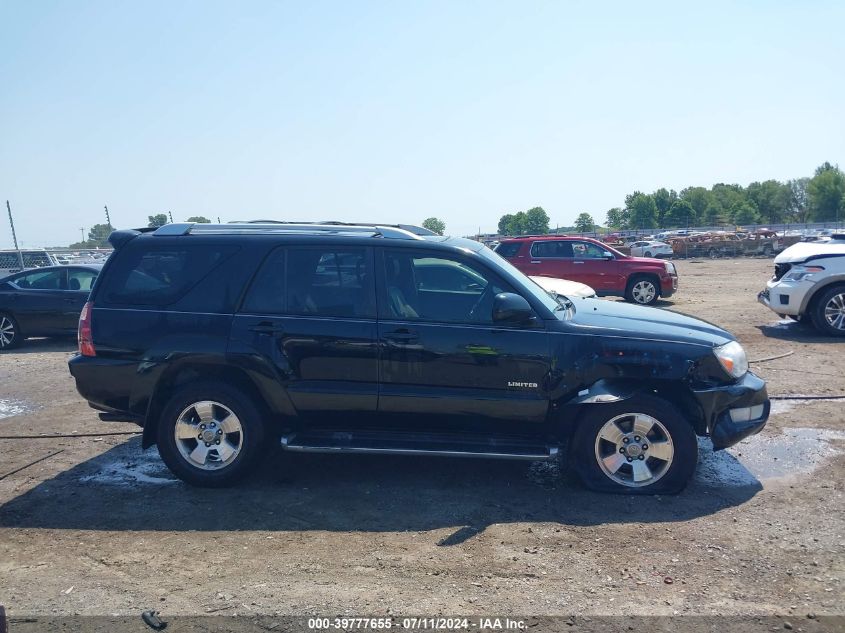 2004 Toyota 4Runner Limited V6 VIN: JTEZU17R748014597 Lot: 39777655