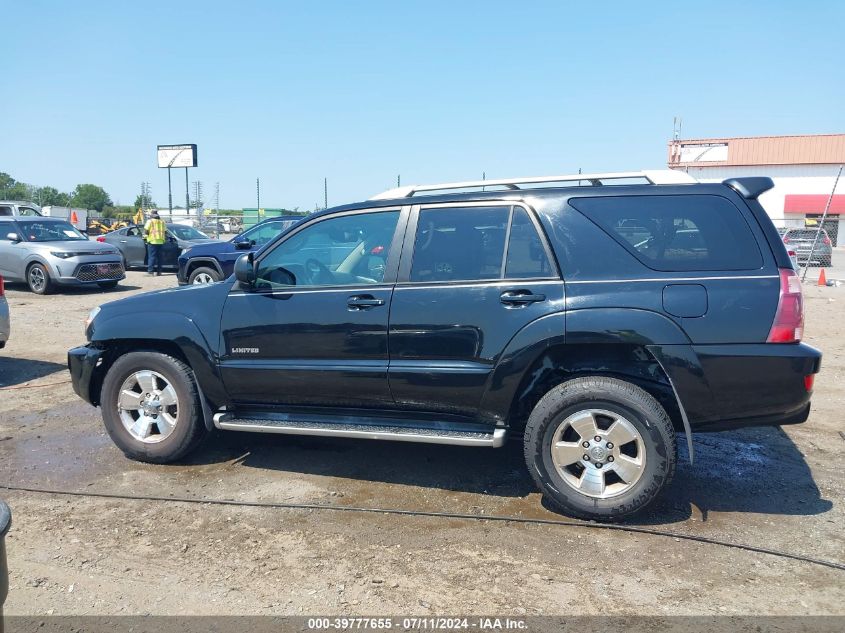 2004 Toyota 4Runner Limited V6 VIN: JTEZU17R748014597 Lot: 39777655