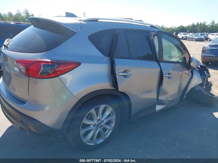 2015 Mazda Cx-5 Grand Touring VIN: JM3KE4DY4F0501474 Lot: 39777667